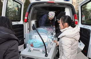 穆棱市妇婴监护型护送